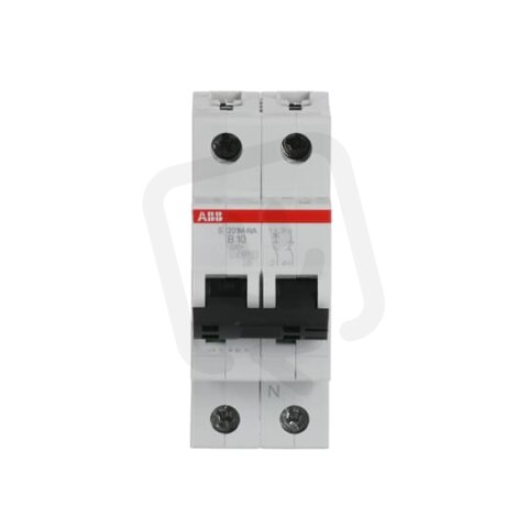 ABB S201M-B10NA jistič 1F odpojení N vodiče (1+NA) 10 A char. B 10kA