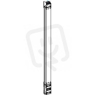 Rovná délka na míru 630 A vertikální vedení SCHNEIDER KSA630CM4A