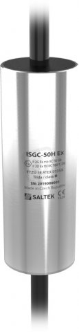 ISGC-50H Ex oddělovací jiskřiště do Ex zón 100 kA (10/350) kabel SALTEK A04128
