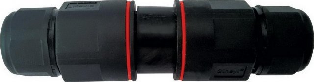 Kabelová bezšroubová spojka zásuvka/zástrčka CTC-D IP68 3x1,5 GREENLUX GXSP008