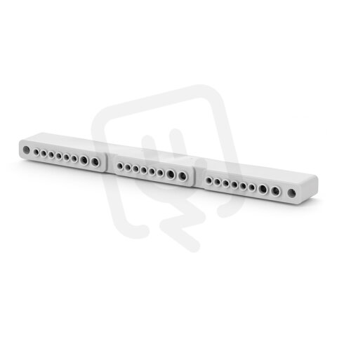 SCAME 654.0330 Svorkovnice PVC s izolačním nosníkem pro skříně DOMINO-krytí IP20