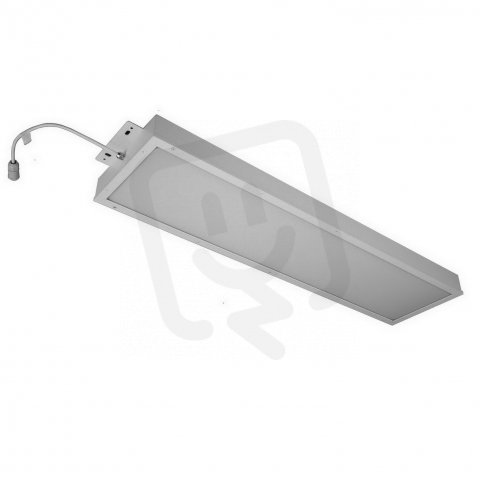 PKK6000 IP65 přisazené obdélník opálový kryt LED840 475mA IP65 s 2 konektory