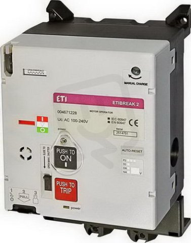 Motorový pohon MO2 630 100-240V AC s resetem pro vypínače ED2 ETI 004671228