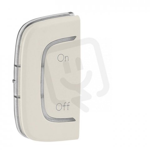 VALENA ALLURE KRYT PRO MYHOME_UP SYMBOL ON/OFF LEVÝ 1MODULOVÝBÉŽOVÝ LEGRAND