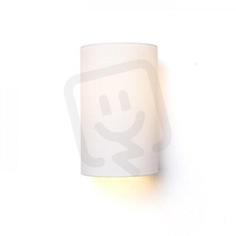 RON W 15/25 nástěnná Polycotton bílá/bílé PVC 230V E27 28W RENDL R11492