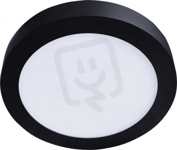 Přisazené LED svítidlo typu downlight LED90 FENIX-R Black 18W WW 1350/2250lm