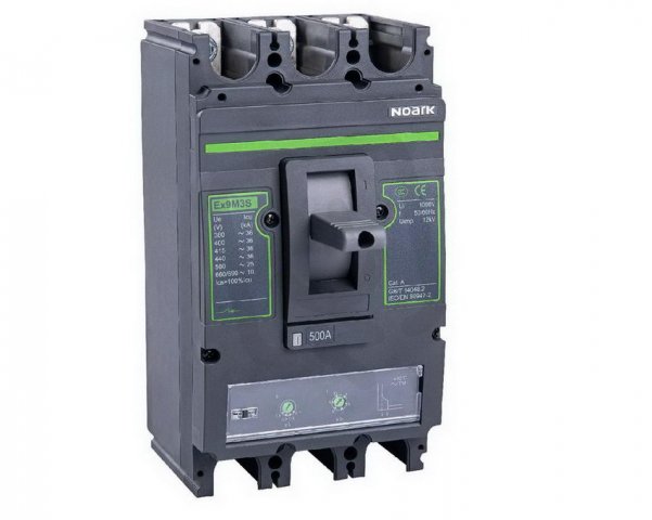 Kompaktní jistič NOARK 111993 EX9M3H TM AC MCCB, velikost M3, 100kA, 350A, 3P