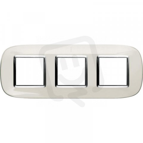 Legrand HB4802/3DB BTAX Rámeček2+2+2 BÍLÁ