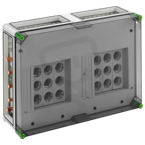 DIAZED skříň pro jezdcové pojistky GSD 536-250 Plus IP65 SPELSBERG 05053601