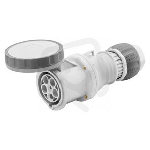 Spojka mobilní 2pól.+E 63A >50÷250Vcc 3H IP67 GEWISS GW63067H