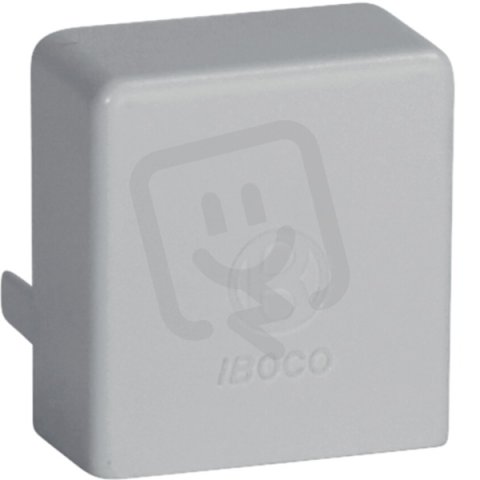 LAN 25X30 G 02237 Koncovka pro podparapetní systémy 25x30 - šedá IBOCO B02237