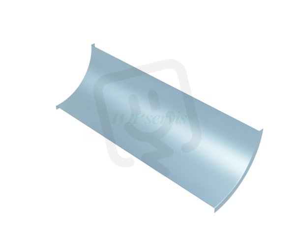 TOP SERVIS 1101610 VKVN 500 víko kolena vnitřního 500 pozink plech (DX51D)