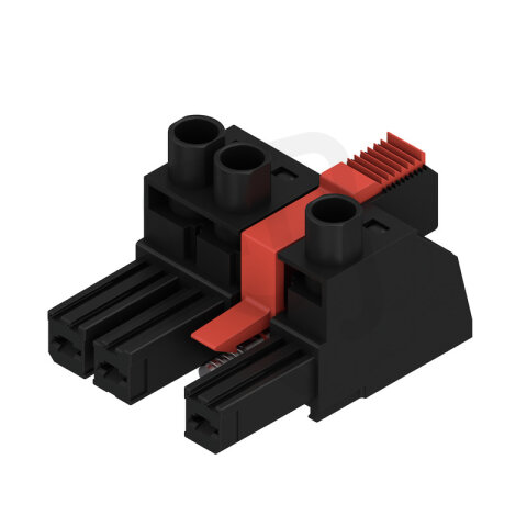 Zásuvný konektor DPS BVZ 7.62IT/03/180MSF2 SN BK BX WEIDMÜLLER 2630090000