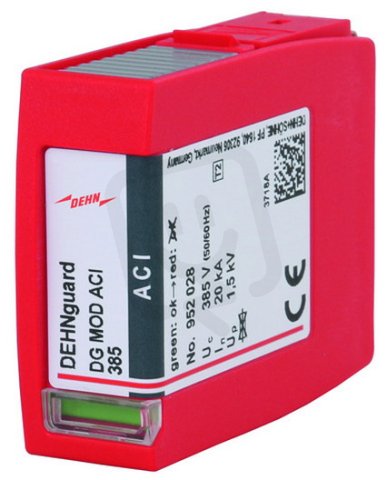 Dehn 952028 Svodič přepětí typ 2 vypínací jiskřiště, modul pro DEHNguard ACI