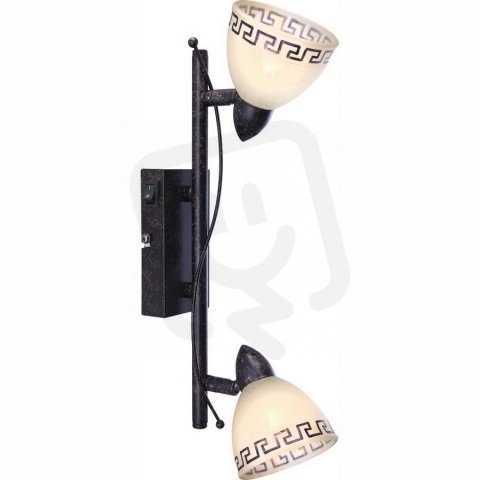 Bodové svítidlo ROMA imitace rzi 2xG9 33W 230V, 460lm, 2700K GLOBO 5684-2