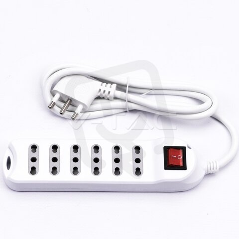 1,5m basic extension socket with switch