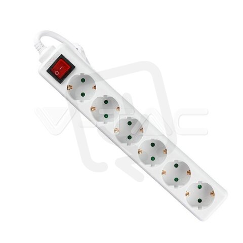 6 Ways Socket With Switch (3G 1.5MM2 X 5