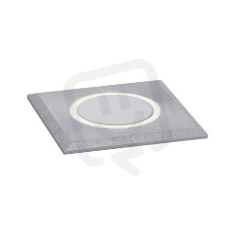 Zemní svítidlo IP65 3000K 2W ocel/umělá hmota 230V hranaté plné PAULMANN 94364