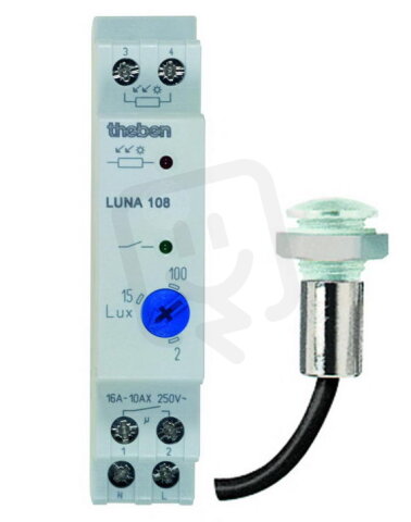 Soumrakový spínač LUNA 108 EL analogový