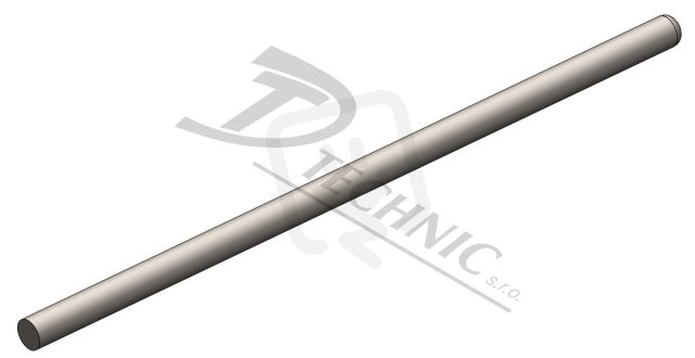 JP 60 Al d16 Jímací tyč d16 AlMgSi - 6000 mm DT TECHNIC 421019