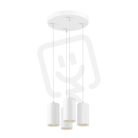 ASTO TUBE závěsné svítidlo GU10 délka závěsu 250 cm max. 4x10W bílá SLV 1006438