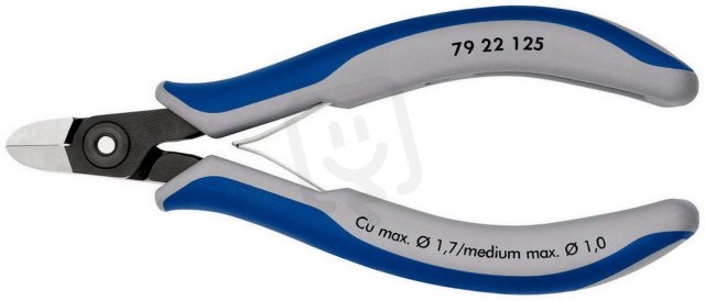 Přesné boční štípací kleště na elektroniku 125 mm KNIPEX 79 22 125