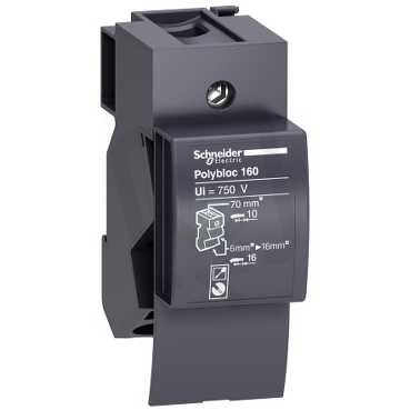 Schneider 04031 Distribuční blok Linergy DX, 1P, 160A
