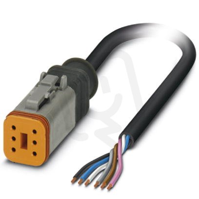 SAC-6P- 3,0-PUR/DTFS Kabel senzoru/aktoru 1415027