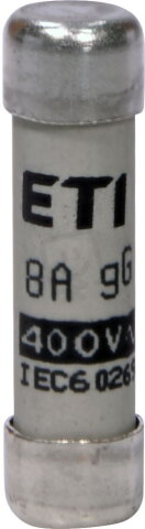 Válcová pojistka CH8 gG 8A/400V ETI 002651005