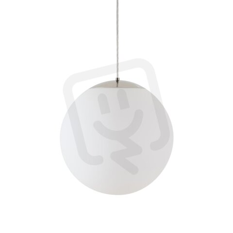 Závěsné LED svítidlo se skleněným stínidlem OSMONT ADRIA S3 HP 52W IP40 3K chrom
