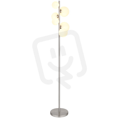Stojací svítidlo RIHA nikl 6xG9 LED. 3,5W 230V, 310lm, 3000K GLOBO 56140-6S