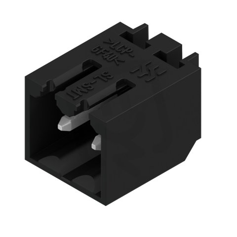 Zásuvný konektor DPS SL-SMT 3.50/02/90G 1.5SN BK BX WEIDMÜLLER 1761542001