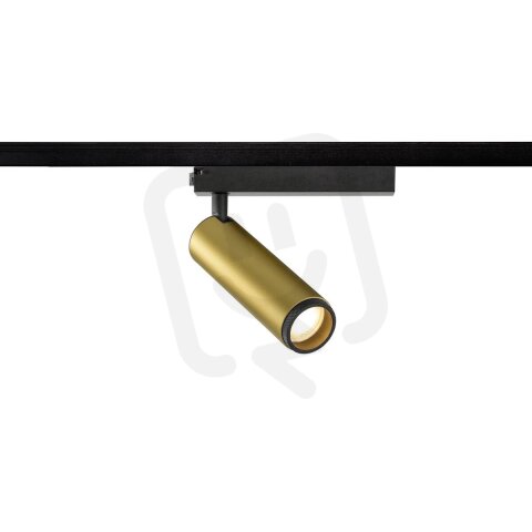 GRIP! M, 1~ spot, válcový, 3000K, 20W, PHASE, 42°, zlatý / černý SLV 1008429