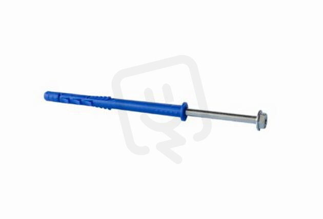 Rámová hmoždinka FFs 10x100mm s límcem+vrut 6hr.hex13/TORX40 KOŇAŘÍK 80461100