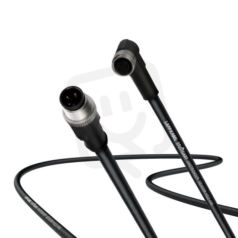 Konfekcionovaný kabel pro snímače/akční členy AB-C3-M12MS-2,0PUR-M8FA 22260232