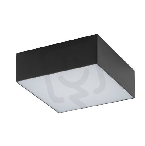 LID square LED 15W black 3000K