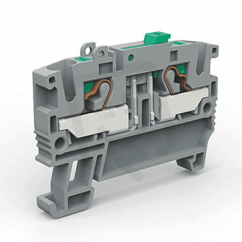 Pružinová řadová svorka rozpojovací EFS.4/GR šedá MOREK EFS400GR