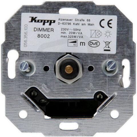 800200189 Push/change over dimmer socket