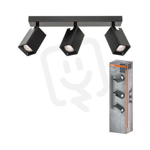 LED SPOT ANGULAR BLACK 3XGU10 OSRAM 4099854589126