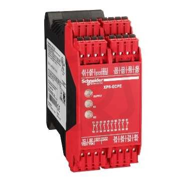 Schneider XPSECPE3910P Bezpečnostní modul rozšiřující, 8 Z kontaktů, 24 V AC/DC