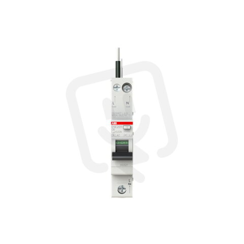 DSE201 C6 AC30 kombinace jistič/chránič 1P+N 1M 6A 30mA C AC ABB 2CSR255053R1064
