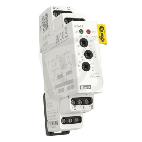 Relé modulové HRN-64 napěťové hlídací 1 fáze AC Elko Ep