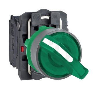 XB5AK123G5C0 ZE Ovládač otočný provětlen