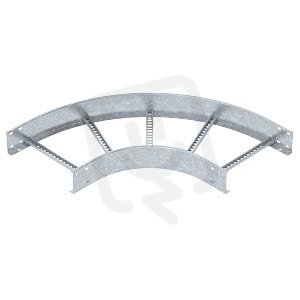 OBO LB 90 1140 R3 FT Oblouk 90° pro kabelový žebřík 110x400 Ocel žár.zinek