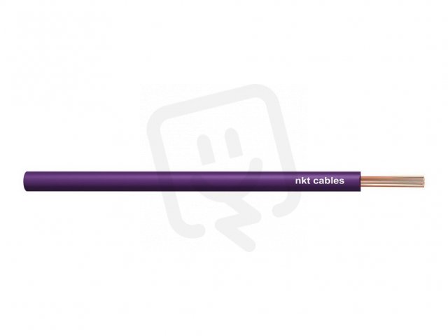 Silový vodič H07V2-K 2,50 fialová (CQA)
