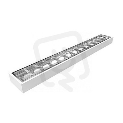 NBB Kancelářské svítidlo s mřížkou VIOLA LED RETROFIT 230-240V PAR IP20 1x120cm