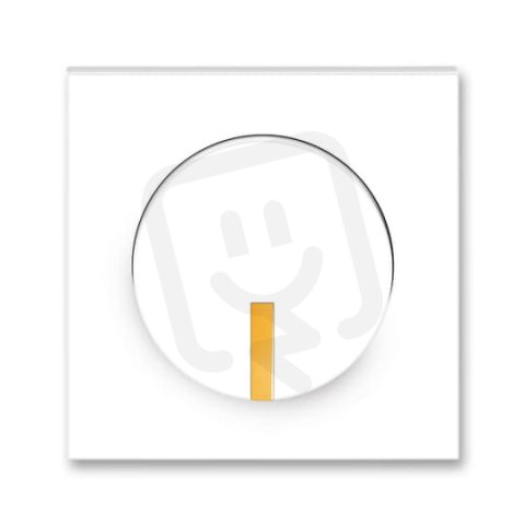 Kryt stmívače s krátkocestným ovl 3299M-A00100 43 bílá/ledová oranžová Neo ABB