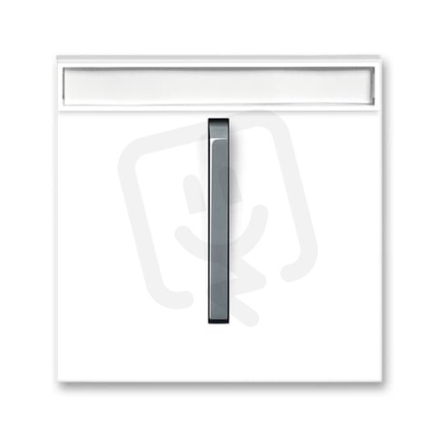 Kryt vypínače s páčkou s popis polem 3559M-A00610 44 bílá/ledová šedá Neo ABB