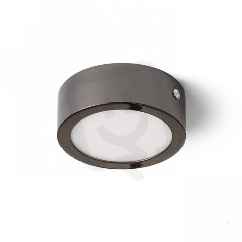 HUE R 9 stropní černý chrom 230V LED 6W 3000K RENDL R12791