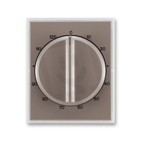 Kryt ovladače časového mechanického 3294E-A00160 26 lungo/mléčná bílá Time ABB